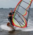 Claudia stopt even aan de kant. Remmen!